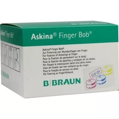 ASKINA Finger Bob coloured, 50 pcs