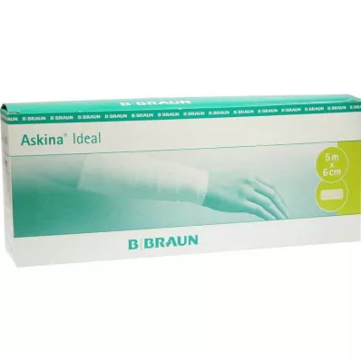 ASKINA Ideal bandage 6 cmx5 m loose, 10 pcs ASKINA Ideal bandage 6 cmx5 m loose, 10 pcs