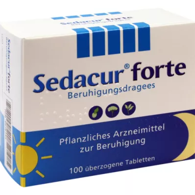 SEDACUR forte sedative lozenges, 100 pcs