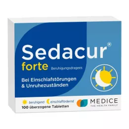 SEDACUR forte sedative lozenges, 100 pcs