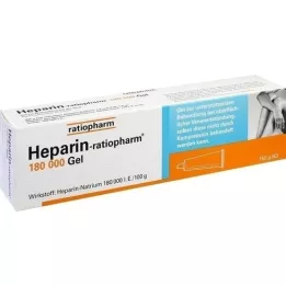 HEPARIN-RATIOPHARM 180,000 I.U. gel, 150 g