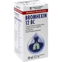 BROMHEXIN 12 BC Oral drops, 50 ml