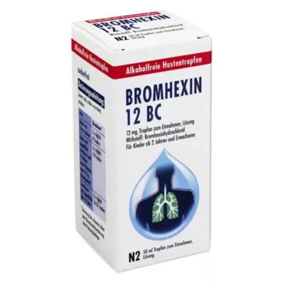 BROMHEXIN 12 BC Oral drops, 50 ml