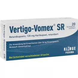 VERTIGO-VOMEX SR Slow-release capsules, 20 pcs