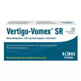 VERTIGO-VOMEX SR Slow-release capsules, 20 pcs