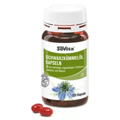 Sovita black cumin oil capsules (120 pieces)