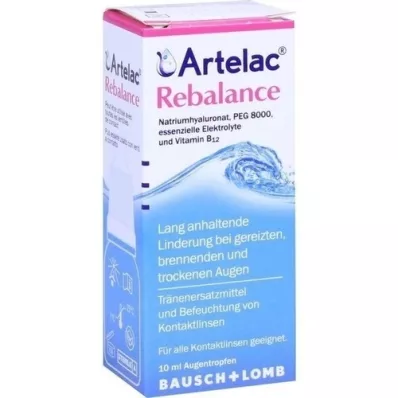 ARTELAC Rebalance eye drops, 10 ml