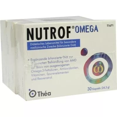 NUTROF Omega Capsules, 3X30 Capsules