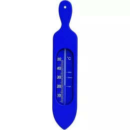 BADETHERMOMETER Plastic blue, 1 pc