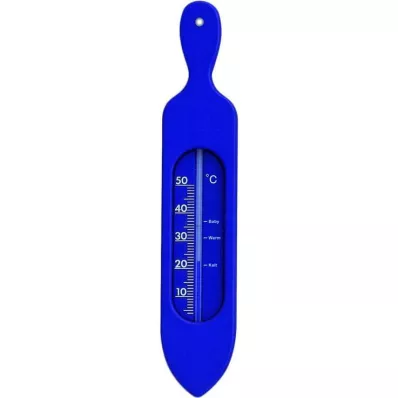 BADETHERMOMETER Plastic blue, 1 pc
