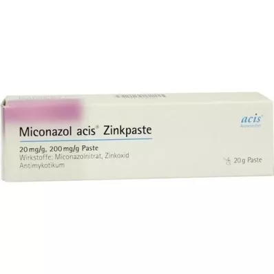 MICONAZOL acis zinc paste, 20 g