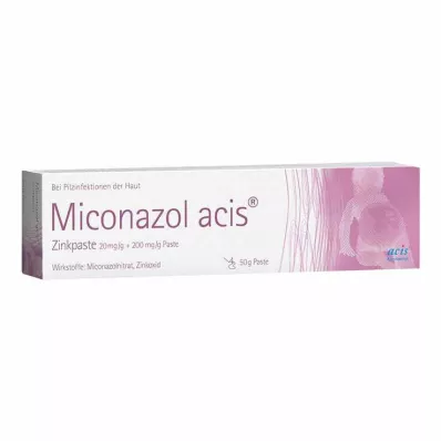 MICONAZOL acis zinc paste, 50 g
