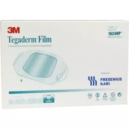 TEGADERM Film 6x7 cm 1624NP, 5 pcs