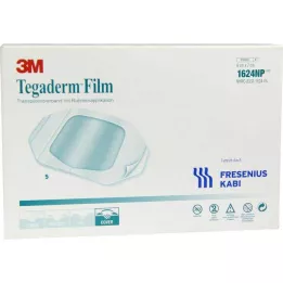 TEGADERM Film 6x7 cm 1624NP, 5 pcs