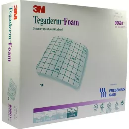 TEGADERM Foam dressing FK 10x10 cm 90601, 10 pcs