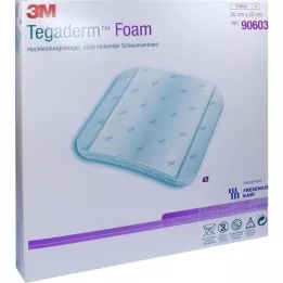 TEGADERM Foam dressing FK 20x20 cm 90603, 5 pcs