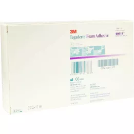 TEGADERM Foam Adhesive FK 6.9x6.9 cm cross 90615, 10 pcs