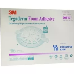 TEGADERM Foam Adhesive FK 14.3x15.6 cm oval 90613, 5 pcs