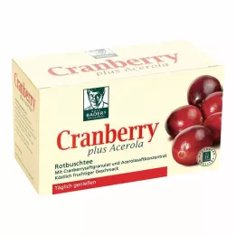 CRANBERRY ACEROLA Baders filter bag, 20 pcs