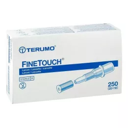TERUMO FineTouch single-use lancets, 250 pcs