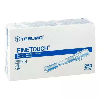 Terumo Finetouch disposable lancets, 250 pcs