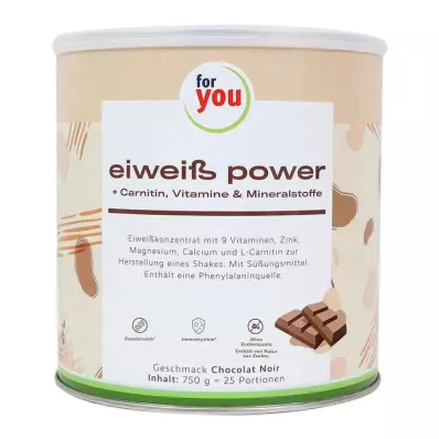 For You Protein Power Chocolate, 750 g For You Protein Power Chocolate, 750 g