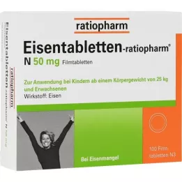 EISENTABLETTEN-ratiopharm N 50 mg film-coated tablets, 100 pcs