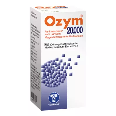 OZYM 20,000 hard capsules enteric-coated, 100 pcs