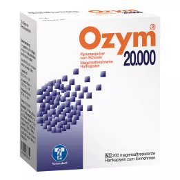 Ozym® 20,000 gastro-resistant hard capsules, 200 capsules