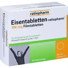 EISENTABLETTEN-ratiopharm 100 mg film-coated tablets, 100 pcs