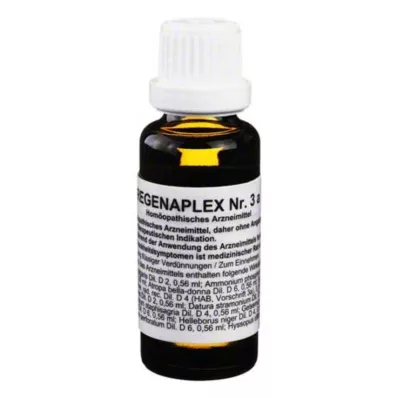 REGENAPLEX No.3 a drops, 30 ml REGENAPLEX No.3 a drops, 30 ml