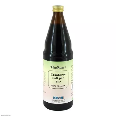 Cranberry juice pure organic vital, 750 ml Cranberry juice pure organic vital, 750 ml