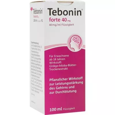 TEBONIN forte 40 mg solution, 100 ml