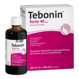 TEBONIN forte 40 mg solution, 2X100 ml