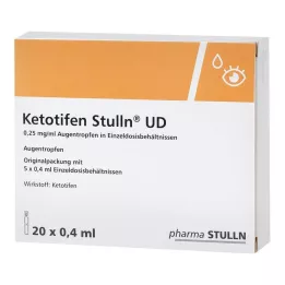 KETOTIFEN Stulln UD Eye drops single-dose pip., 20X0.4 ml