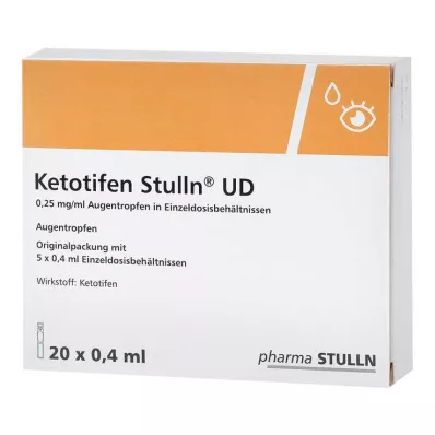 KETOTIFEN Stulln UD Eye drops single-dose pip., 20X0.4 ml KETOTIFEN Stulln UD Eye drops single-dose pip., 20X0.4 ml