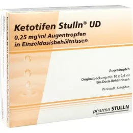 KETOTIFEN Stulln UD Eye drops single-dose pip., 10X0.4 ml