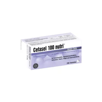 CEFASEL 100 nutri selenium tabs, 200 pcs CEFASEL 100 nutri selenium tabs, 200 pcs