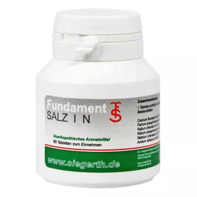 FUNDAMENT-Salt I N Tablets, 4X80 St