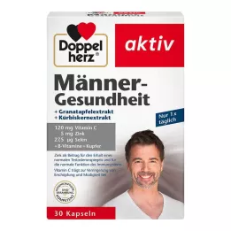 DOPPELHERZ Mens Health Capsules, 30 Capsules
