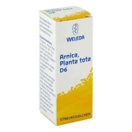ARNICA PLANTA tota D 6 globules, 10 g