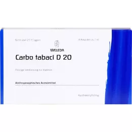 CARBO TABACI D 20 ampoules, 8 pcs