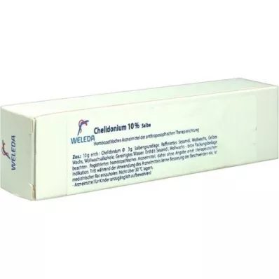 CHELIDONIUM 10% ointment, 25 g