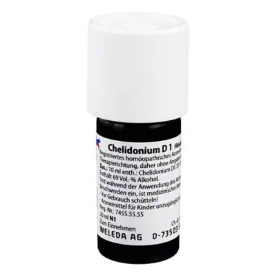 CHELIDONIUM D 1 dilution, 20 ml CHELIDONIUM D 1 dilution, 20 ml