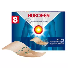 NUROFEN 24-hour pain patch 200 mg, 8 pcs