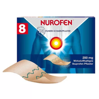 NUROFEN® 24-hour pain patches 200 mg, 8 pcs NUROFEN® 24-hour pain patches 200 mg, 8 pcs