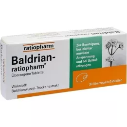 BALDRIAN-RATIOPHARM Coated tablets, 30 pcs