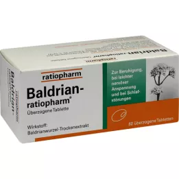 BALDRIAN-RATIOPHARM Coated tablets, 60 pcs