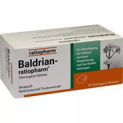 BALDRIAN-RATIOPHARM Coated tablets, 60 pcs