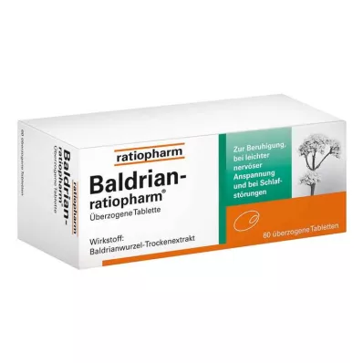 BALDRIAN-RATIOPHARM Coated tablets, 60 pcs